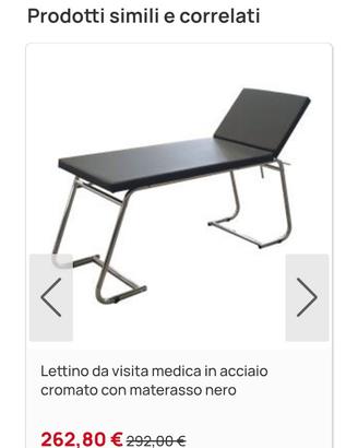 Lettino da medico