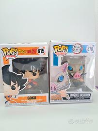 Lotto di 2 Funko Pop! – Goku & Inosuke