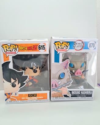 Lotto di 2 Funko Pop! – Goku & Inosuke