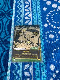 Naruto mythos tcg secret rare Jiraiya card