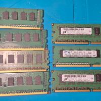 Moduli RAM 1GB PC3 10600 e 8500