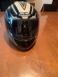 Casco moto vemar taglia M