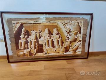 Quadro Cornice Papiro Egiziano