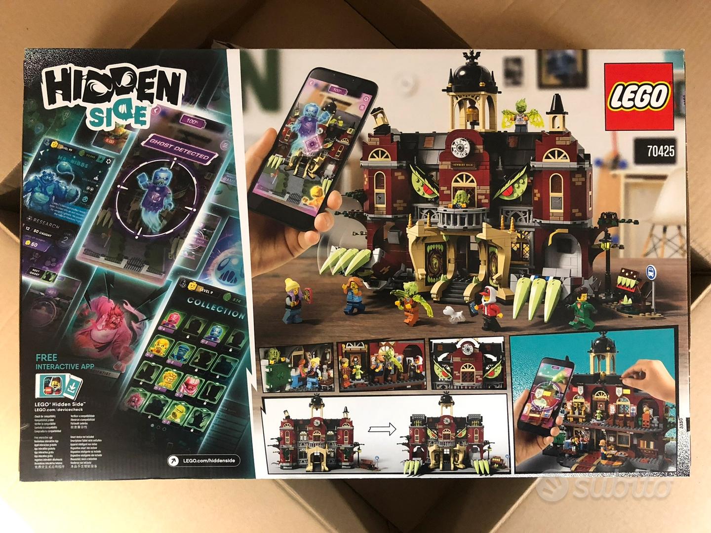 Lego 70425 Hidden Side Liceo stregato di Newbury Collezionismo