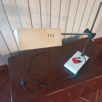 Lampada da tavolo moderna "vintage" (Anni '80)