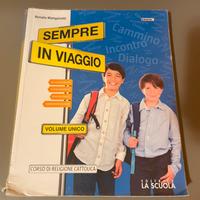 Libro di religione sempre in viaggio