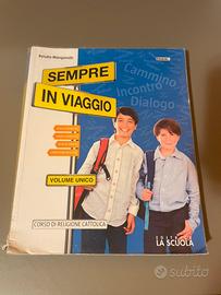 Libro di religione sempre in viaggio