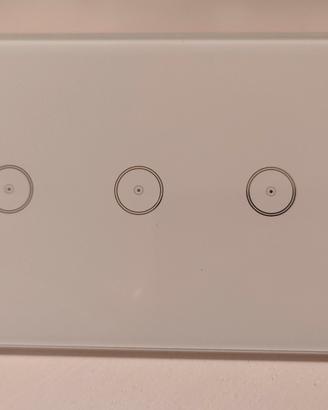 Interruttore smart Jinvoo 3 tasti bianco