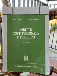 Manuale/ Libro di testo Diritto costituzionale…