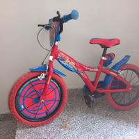 bici spiderman 18 pollici