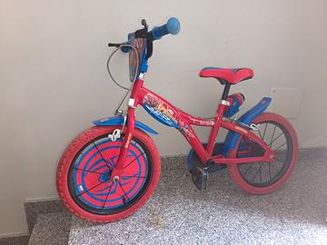 bici spiderman 18 pollici