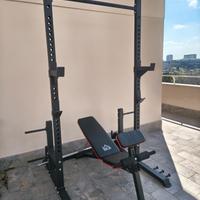Power Tower multifunzione + panca + varie
