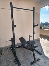 Power Tower multifunzione + panca + varie