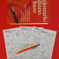Dizionario+Formule di geometria+ Matita con mina