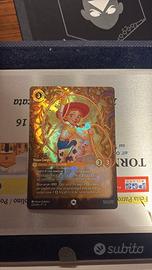 LUFFY GOLD SP OP17 + JESSIE 203/224 GOLD LORCANA