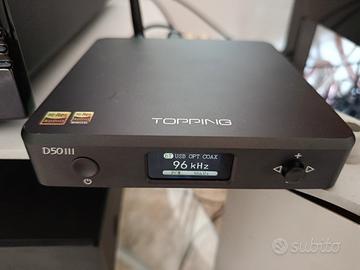 topping D 50 terzo e alimentatore  topping p 50