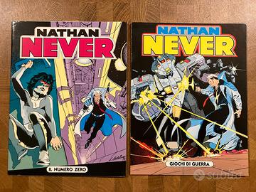 Nathan Never Il numero Zero e Giochi di Guerra