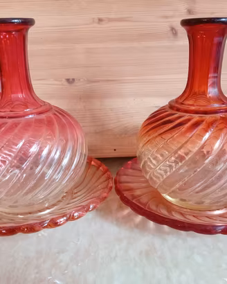 2 VASI BACCARAT ROSE