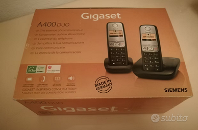 Cordless DECT Siemens Gigaset A400 Duo | Coppia