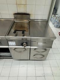 Friggitrice Tecnoinox gas  17LT