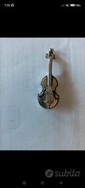 violino argento 800 miniatura 