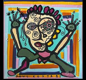 Quadro Shake you by the Knees di Paul Kostabi 2019