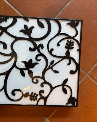 Plafoniera design quadrata moderno lampadario