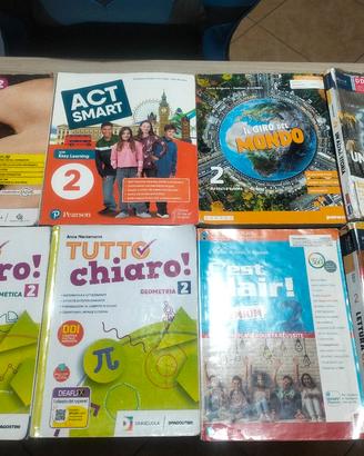 libri  seconda media 