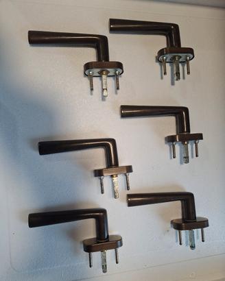 6 maniglie  in ottone finestra e portafinesta