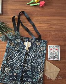 Tote bag Borsa ORGOGLIO PREGIUDIZIO Jane Austen 