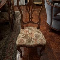 Set sedie classiche intagliate a mano (6)