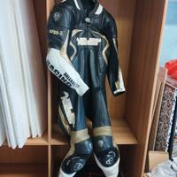 tuta in pelle moto intera