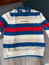 Maglione Tommy Jeans uomo a righe