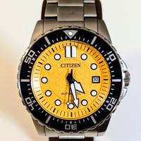 Citizen automatico GialloNJ0170-83Z Come Nuovo