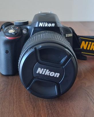 Nikon D3300 + 18-105 VR + BORSA (1397 SCATTI)