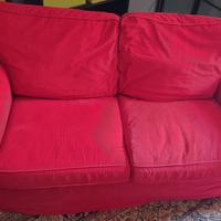 Divano 2 posti Ikea Ektorp colore rosso