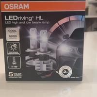 lampadine led osram 6000 Kelvin  h7