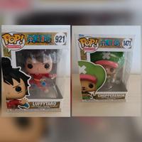 Bundle Funko Pop One Piece Luffy e Chopper