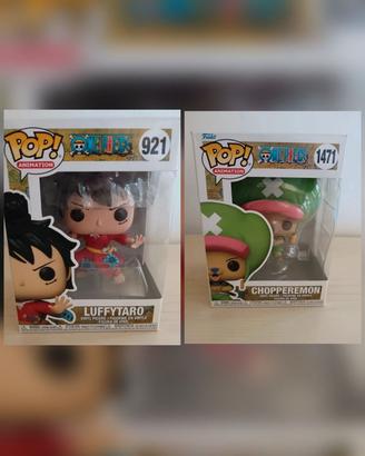 Bundle Funko Pop One Piece Luffy e Chopper