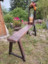 Antica panca imbottigliatrice 