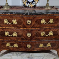 Antico Cassettone Luigi XV francese XVIII secolo