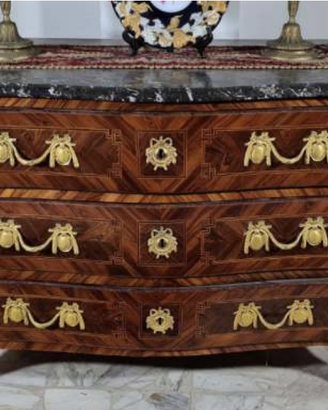 Antico Cassettone Luigi XV francese XVIII secolo