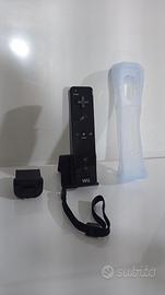 Telecomando Wii Nero + MotionPlus e Guscio Nuovo