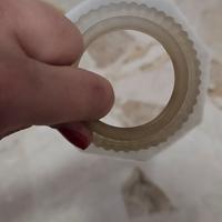 campane  in vetro per lampadario con le pale