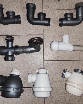 tubazioni sifoni lavandino 