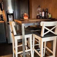 Tavolo cucina piu sgabelli