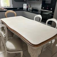 Tavolo chipendale +sedie