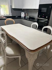 Tavolo chipendale +sedie