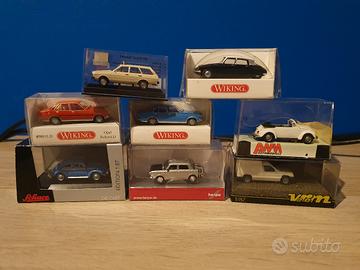 8 modelli di auto scala 1/87