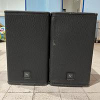 2 casse attive Electro Voice ELX112P